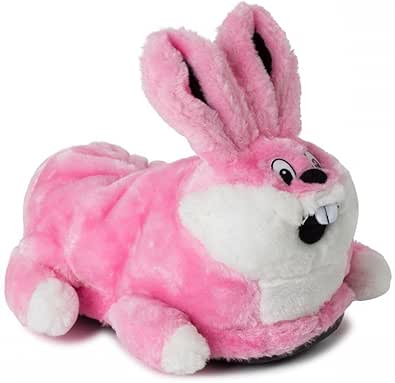Animal Slippers Unisex Slippers Pink Rabbit