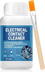 JAOJAO Electronic Contact Cleaner, Circuit Board Cleaner Fast Drying Precision Electronics Cleaning for Circuit Boards Appliance Control Boards Switches & Connectors, 250ml Transparent