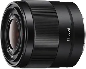 Sony SEL28F20 FE 28mm f/2-22 Standard-Prime Lens for Mirrorless Cameras