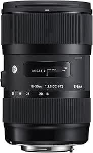 Sigma 18-35mm F1,8 DC HSM Art Objektiv für Canon EF Objektivbajonett