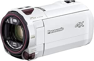 Panasonic HC-VX992M-W 4K Camcorder, VX992M, 64GB, 20x Optical Zoom, Pure White