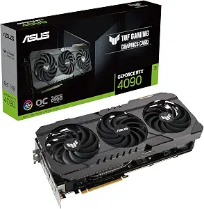 ASUS TUF Gaming GeForce RTX 4090 OG OC Edition Gaming Graphics Card (PCIe 4.0, 24GB GDDR6X, DLSS 3, HDMI 2.1, DisplayPort 1.4a), 3 Year Warranty