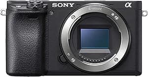 Sony Alpha a6400 Mirrorless Camera: Compact APS-C Interchangeable Lens Digital Camera with Real-Time Eye Auto Focus, 4K Video & Flip Up Touchscreen - ILCE-6400/B Body (Renewed)